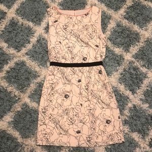 🎉SALE🎉 NWT -LOFT dress -pink and black floral